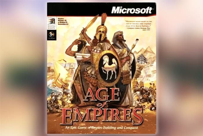 Age of Empires I carátula o portada original