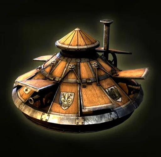  Tanque de Leonardo da Vinci en Age of Empires III: DE (venividivinci)