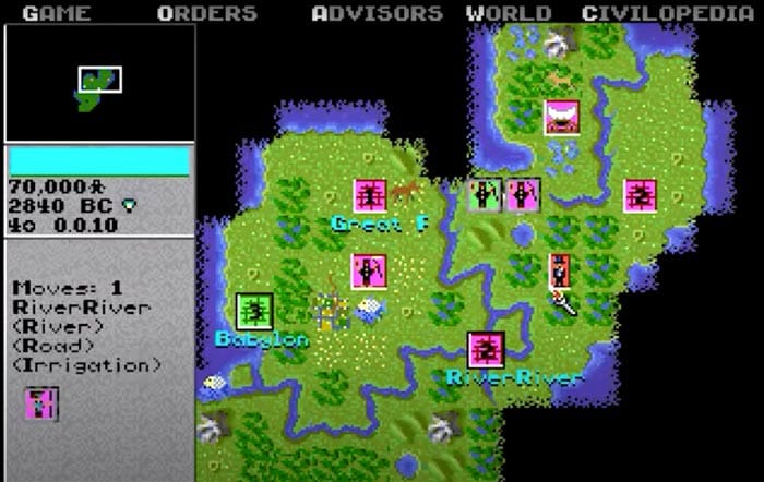 Civilization: Juego de estrategia de 1991