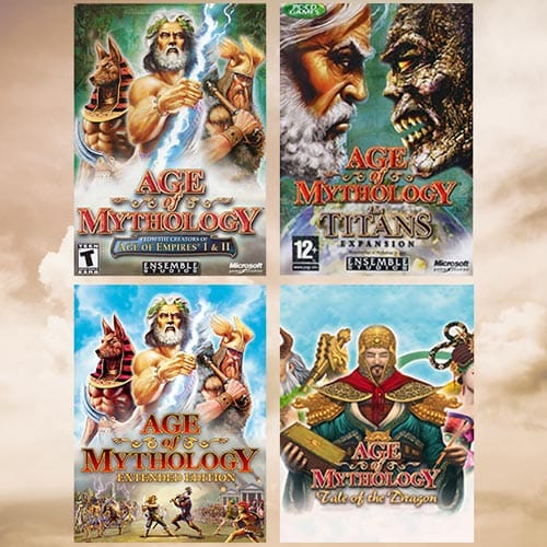 Todas las versiones y expansiones de la saga Age of Mythology