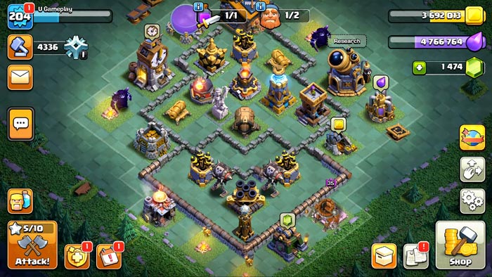 Clash of Clans - Captura de pantalla