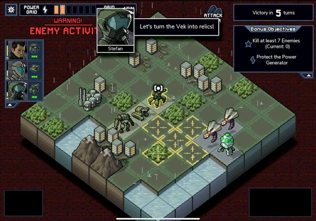 Into the Breach para Android e iOS - Captura de pantalla
