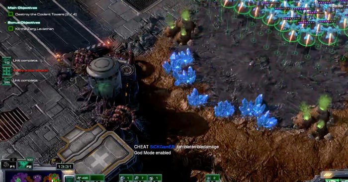 Cómo activar los trucos en StarCraft 2
